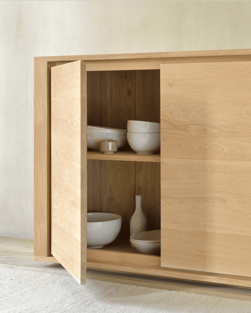 Shadow Solid Oak Sideboard - Trade Source Furniture