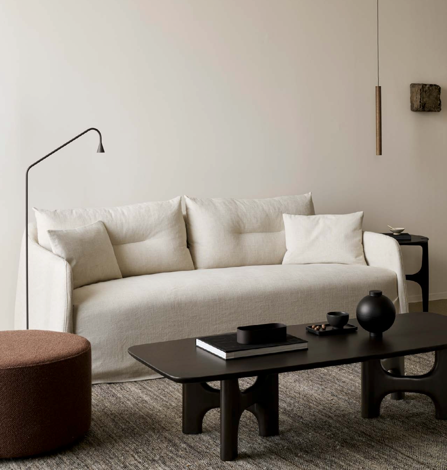 Ethnicraft Weave Sofa and Chair with Removable Covers