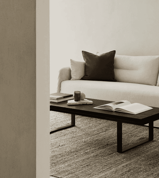 Ethnicraft Weave Sofa and Chair with Removable Covers - Ethnicraft