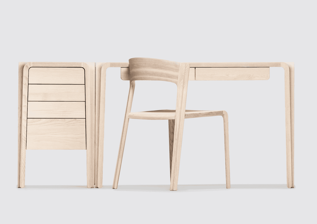 Primum Solid Wood Desk - Trade Source Furniture