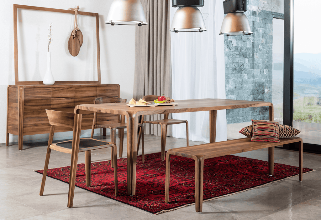 Primum Solid Wood Dining Table - Trade Source Furniture