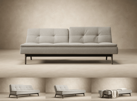 Dublexo Eik Sofa with Smoked Oak Legs - Innovation Living