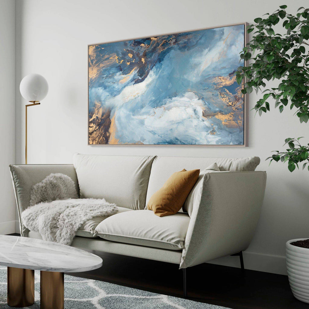 Celestial Sapphire - Canvas Print - Julia Contacessi Fine Art