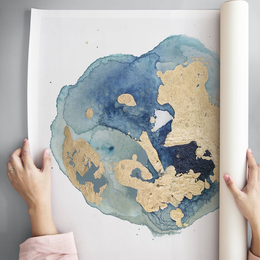 Geode No. 1 - Canvas Print - Julia Contacessi Fine Art