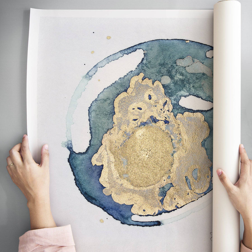 Geode No. 3 - Canvas Print - Julia Contacessi Fine Art