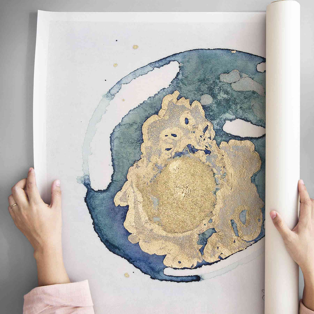 Geode No. 3 - Canvas Print - Julia Contacessi Fine Art