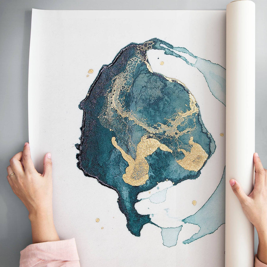 Geode No. 4 - Canvas Print - Julia Contacessi Fine Art