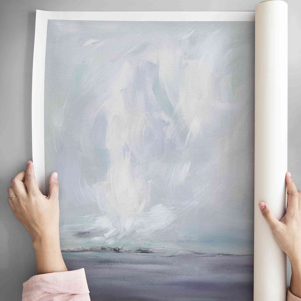 Smokey Quiet in the Distance - Canvas Print - Julia Contacessi Fine Art