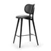High Stool with Backrest - Mater