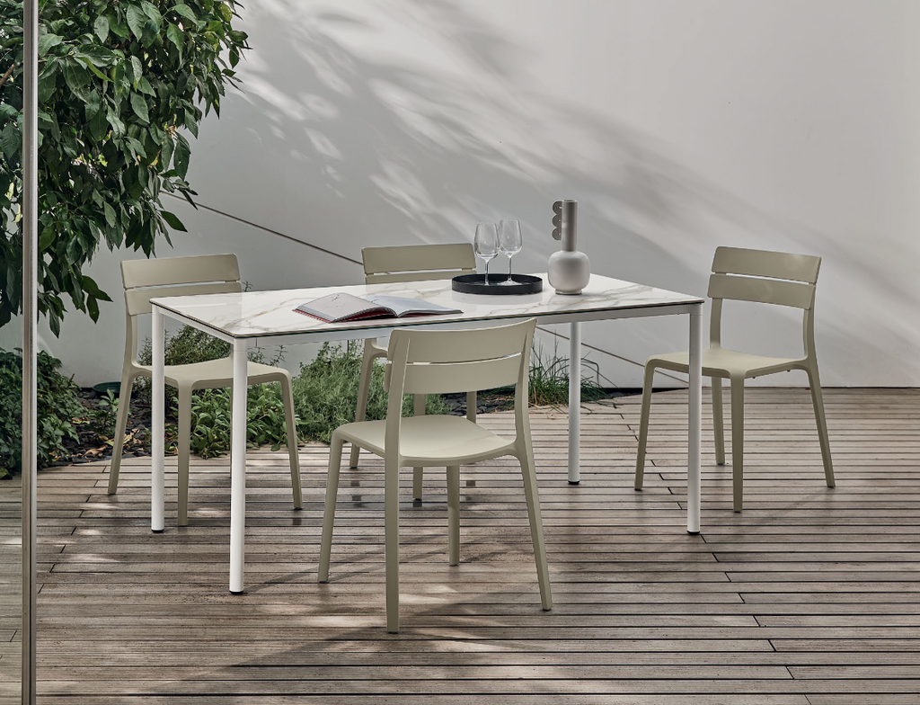 Moon Indoor Outdoor Dining Table Collection by Bontempi Casa