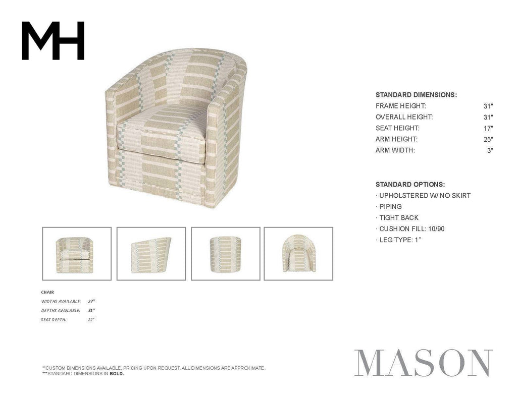Mason Chair by Moss Home - Trade Source Furniture