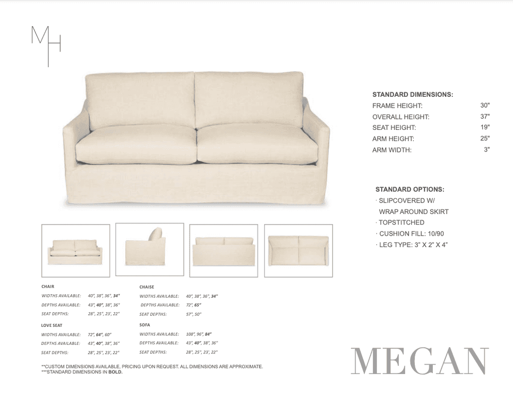 Megan Sofa by Moss Home - Moss Home