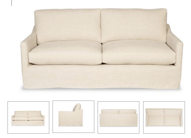 Megan Sofa by Moss Home - Trade Source Furniture