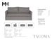 Tacoma by Moss Home - Trade Source Furniture