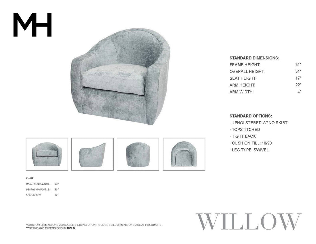 Willow by Moss Home - Trade Source Furniture