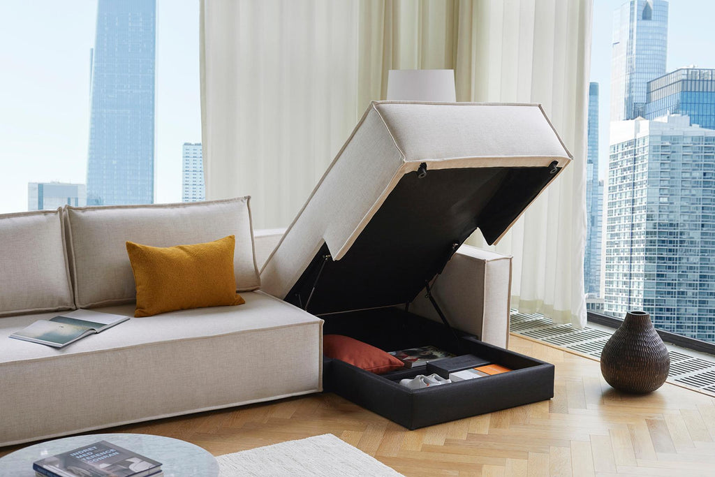 Newilla Sofa Bed in Performance Fabric - Trade Source Furniture