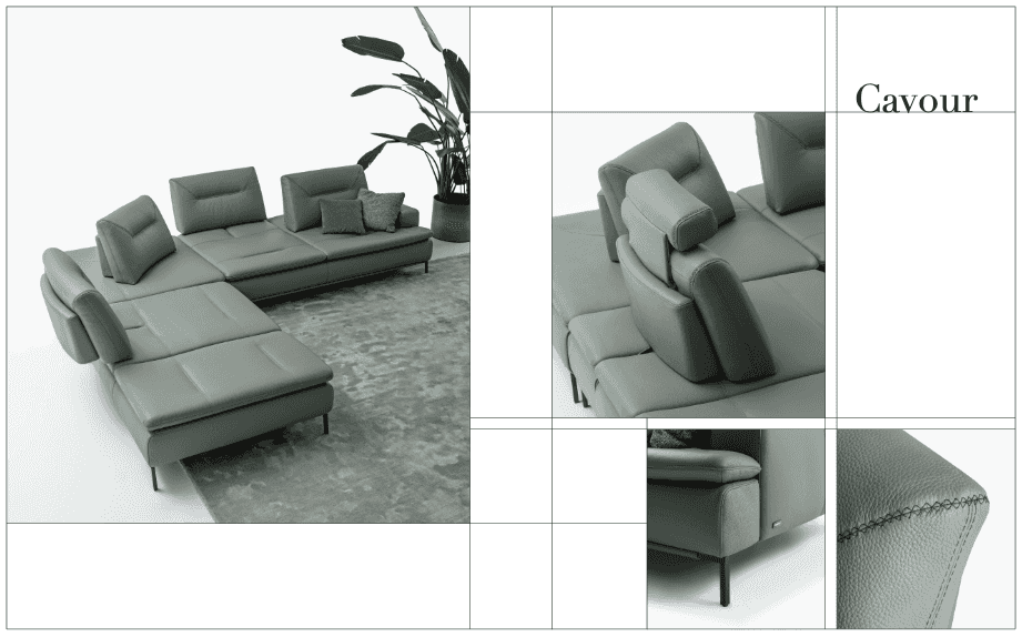 Nicoline Cavour Sofa - Trade Source Furniture