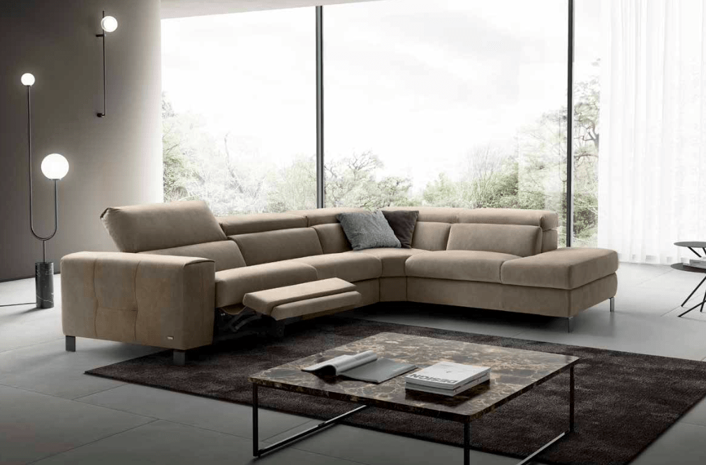 Papillon Reclining Sofa by Nicoline Italia - Trade Source Furniture