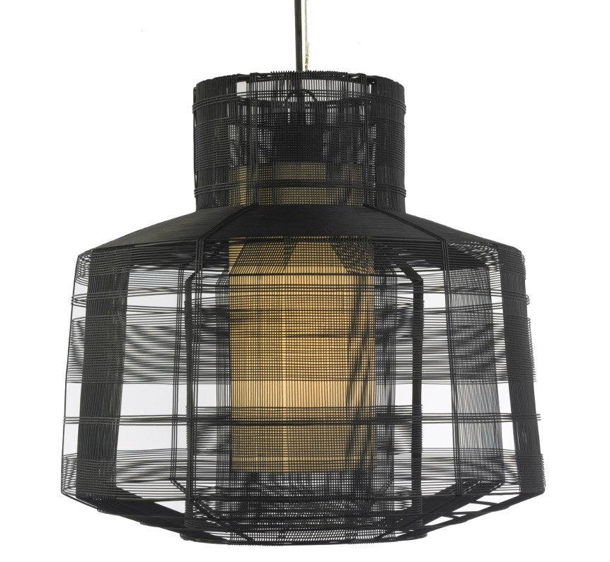 Busy Black Pendant Light - Trade Source Furniture