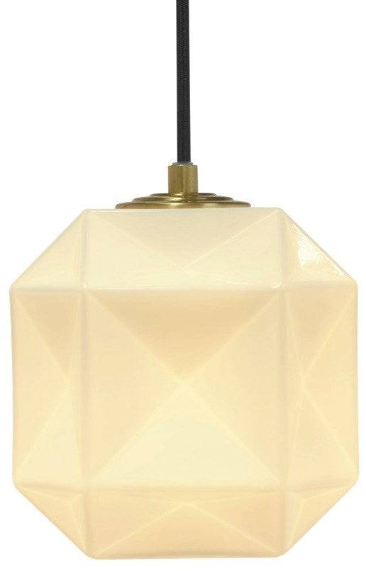 Mimo Cube with Brass Pendant Light - Trade Source Furniture