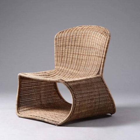 Woven Wicker Lounge Chairs by Vito Selma - Trade Source Furniture