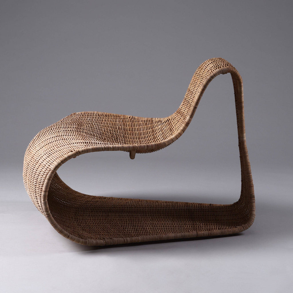 Woven Wicker Lounge Chairs by Vito Selma - Trade Source Furniture