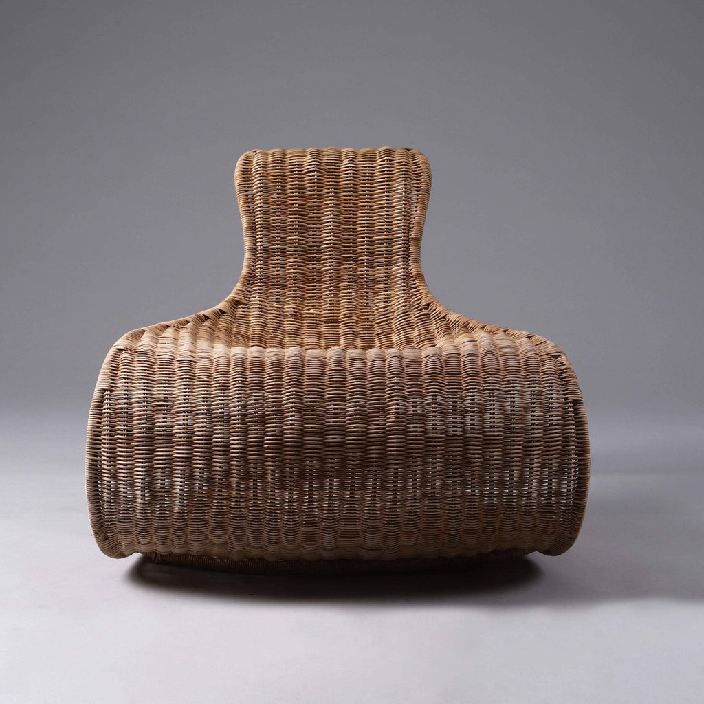 Woven Wicker Lounge Chairs by Vito Selma - Trade Source Furniture