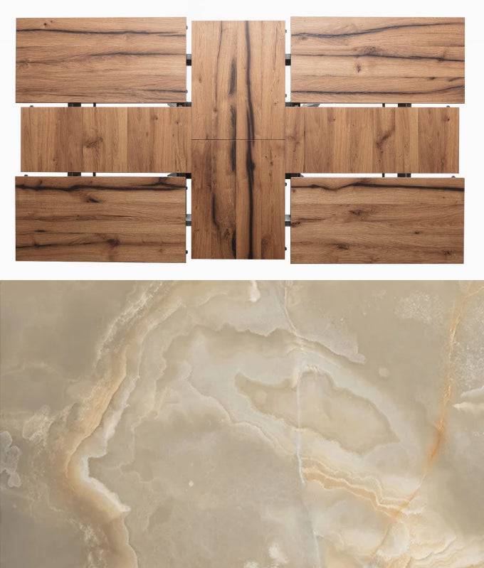 4x4 Extending Dining Table - Trade Source Furniture