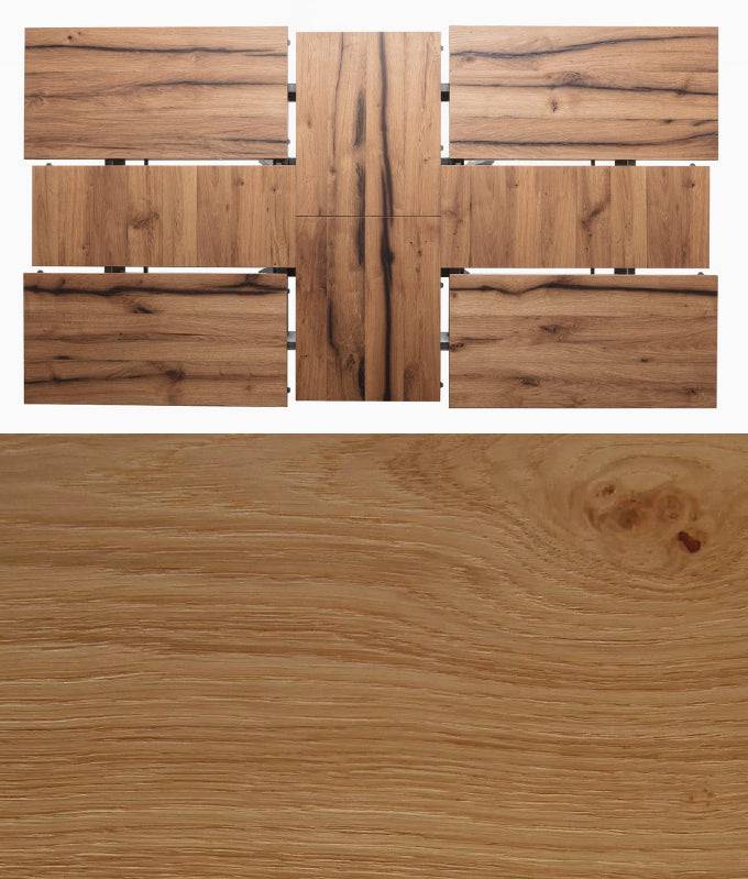 4x4 Extending Dining Table - Trade Source Furniture