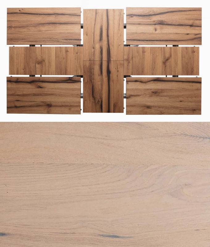 4x4 Extending Dining Table - Trade Source Furniture