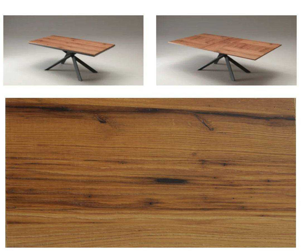 4x4 Extending Dining Table - Trade Source Furniture