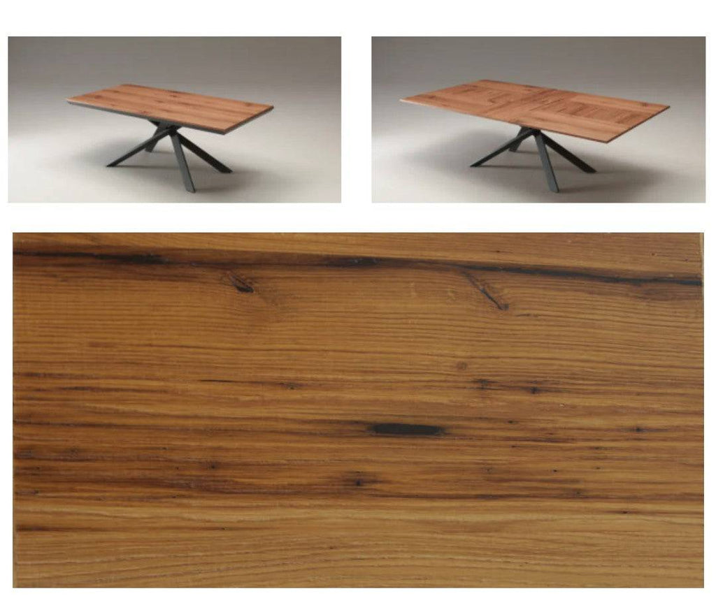 4x4 Extending Dining Table - Trade Source Furniture