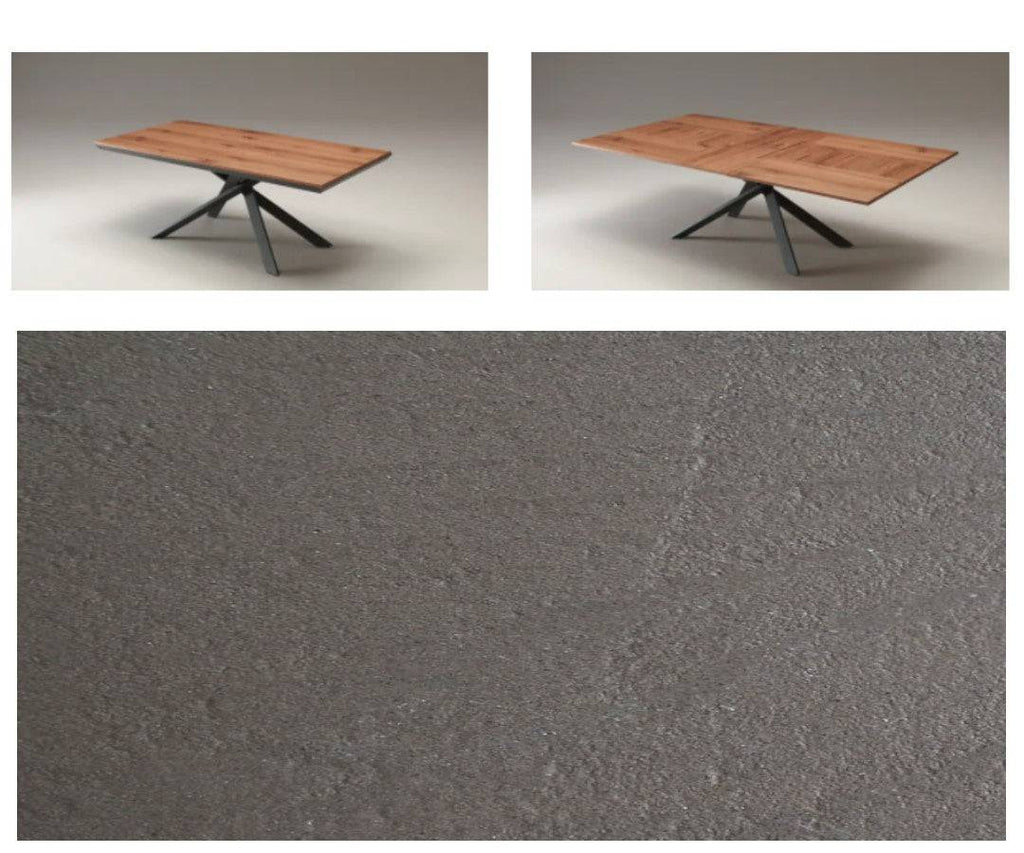 4x4 Extending Dining Table - Trade Source Furniture