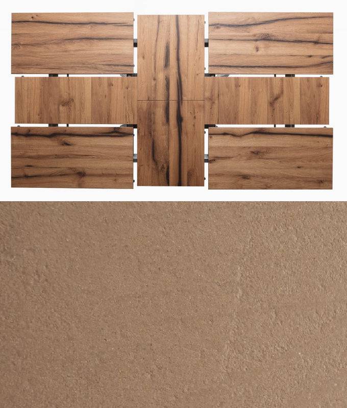 4x4 Extending Dining Table - Trade Source Furniture