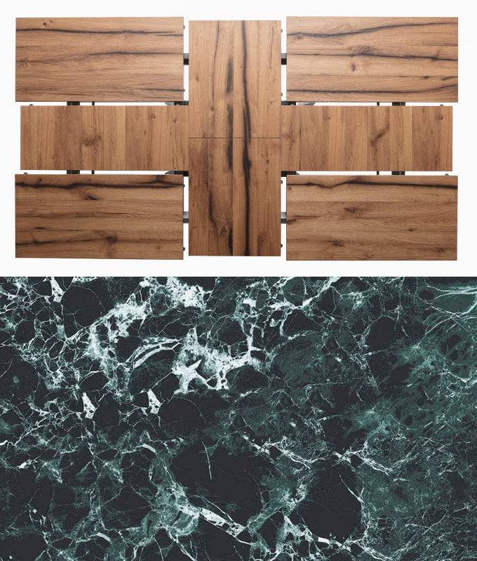 4x4 Extending Dining Table - Trade Source Furniture