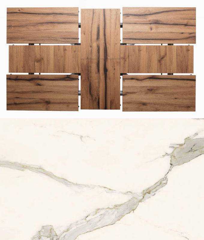 4x4 Extending Dining Table - Trade Source Furniture