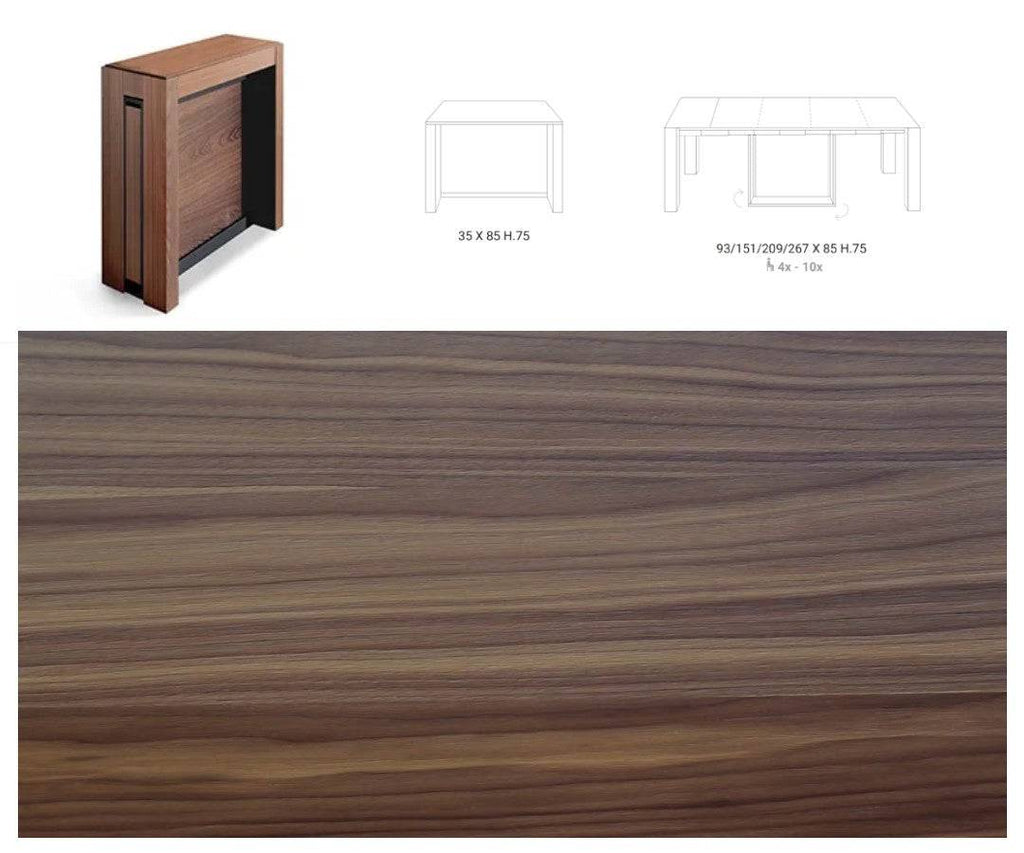 A4 Expandable Console to Dining Table - Trade Source Furniture
