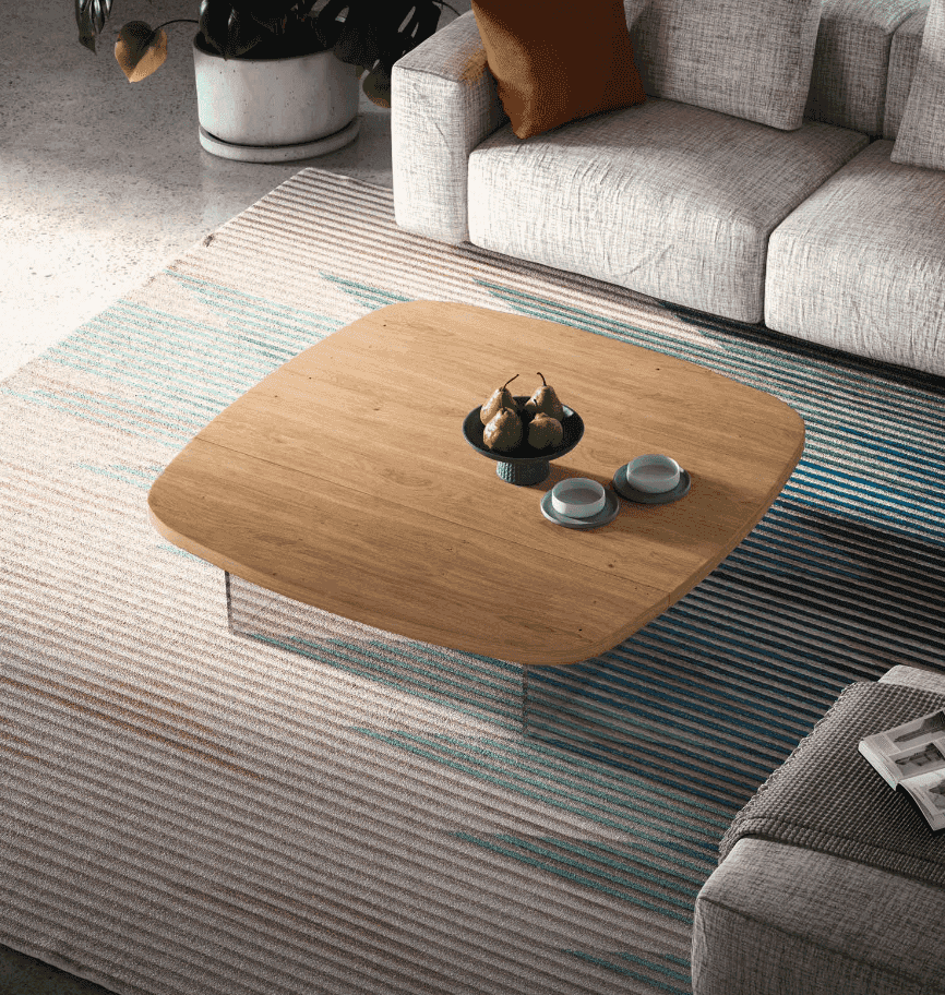 Aurelius Lift Up Top Coffee Table - Ozzio Italia