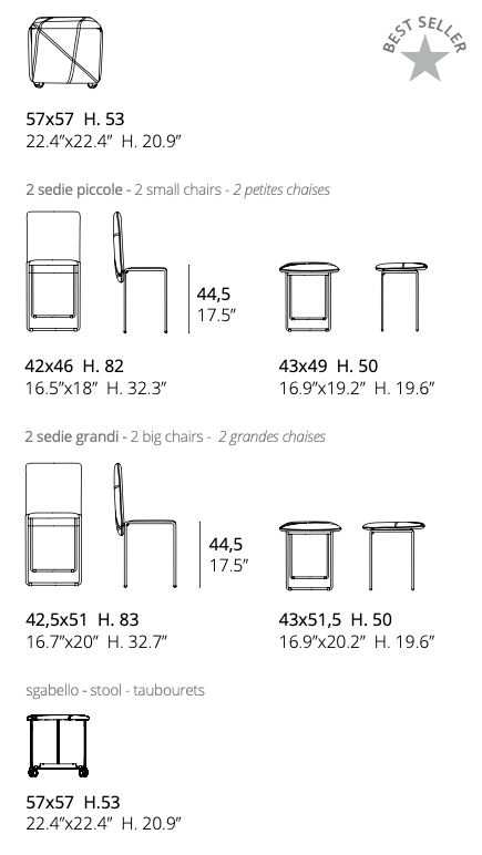Cubix Ottoman to 5 Seats - Ozzio Italia
