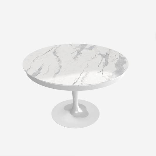 Eclipse Round Extension Dining Table - Ozzio Italia