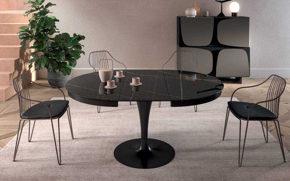 Eclipse Round Extension Dining Table - Trade Source Furniture