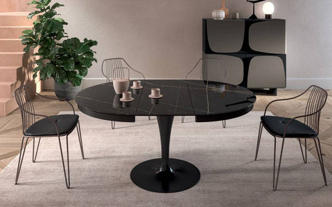 Eclipse Round Extension Dining Table - Trade Source Furniture
