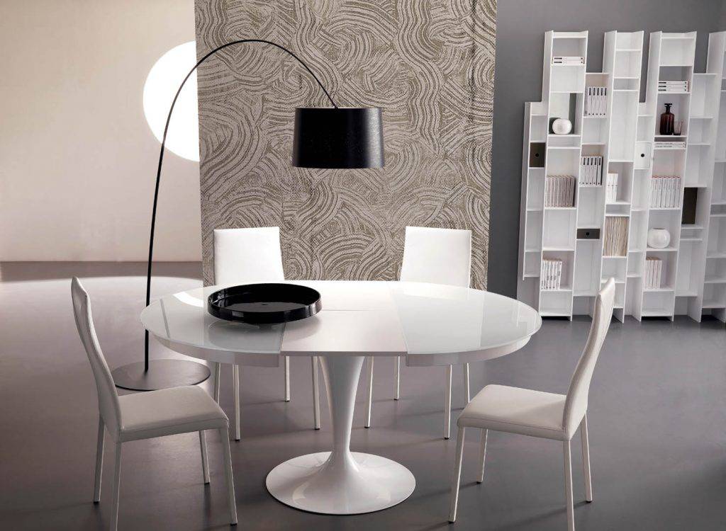 Eclipse Round Extension Dining Table - Trade Source Furniture