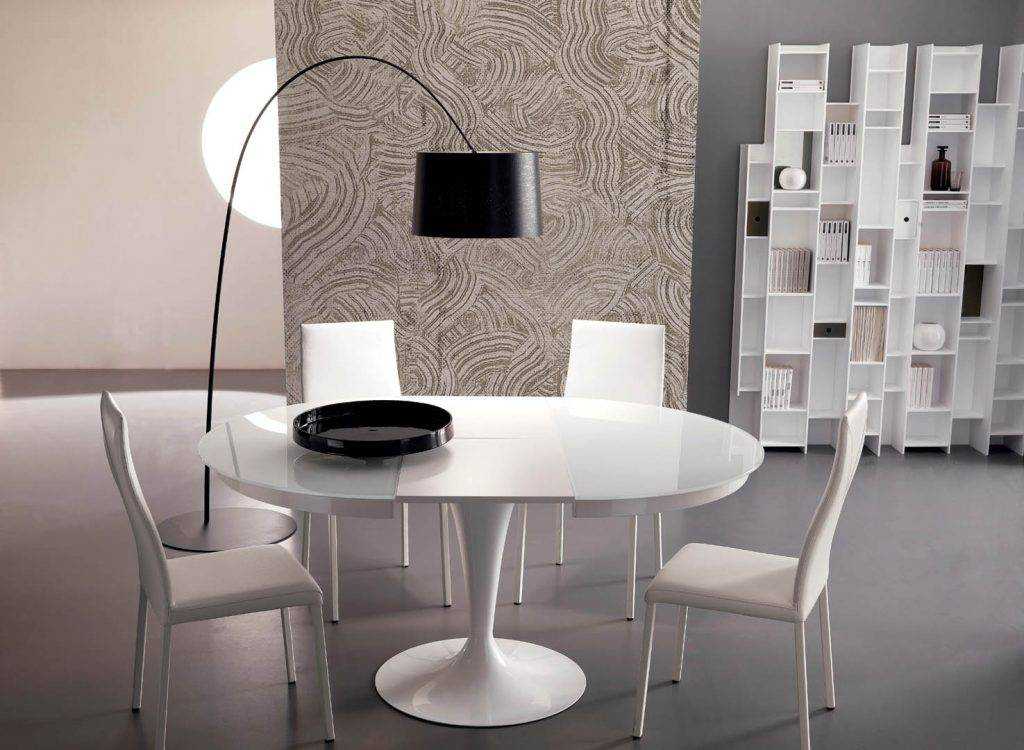 Eclipse Round Extension Dining Table - Trade Source Furniture