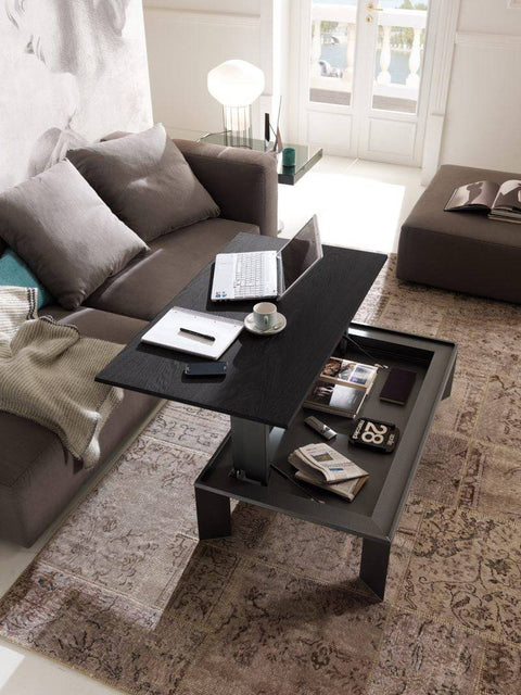 Metrino Lift Up Top Coffee Table - Ozzio Italia