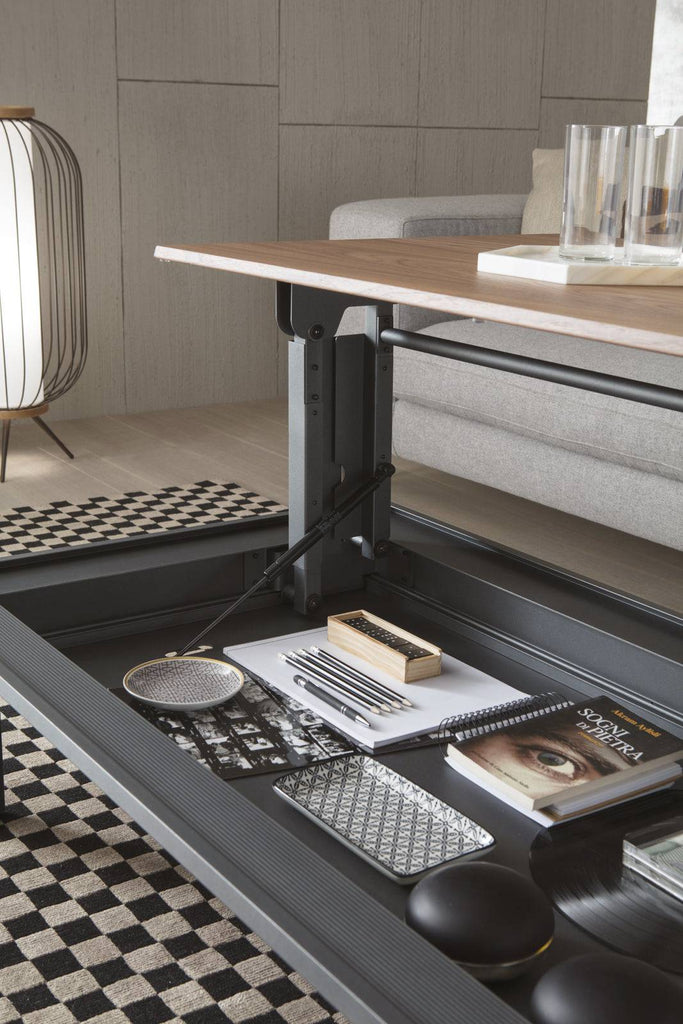 Metrino Lift Up Top Coffee Table - Trade Source Furniture