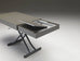 Newood Box Transformable Coffee to Dining Table - Ozzio Italia