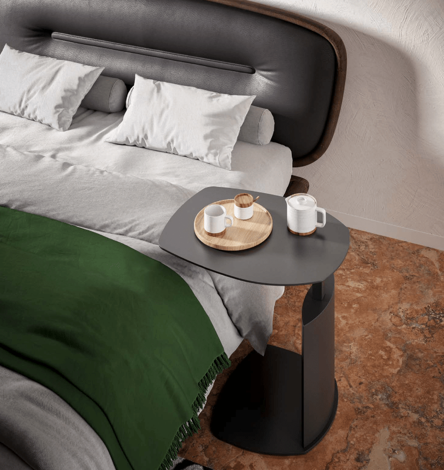 Zoom Lift Up Top Side Table - Ozzio Italia