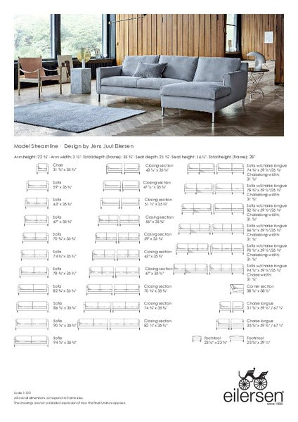 Streamline Sofa - Eilersen