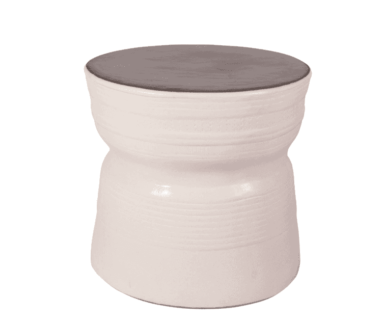 Ancaris Ring Ceramic Accent Table - Seasonal Living